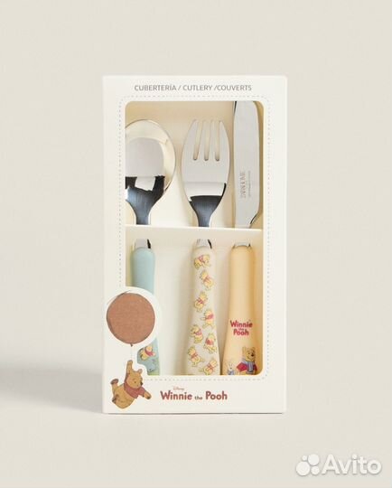 Набор столовых приборов zara kids winnie the pooh