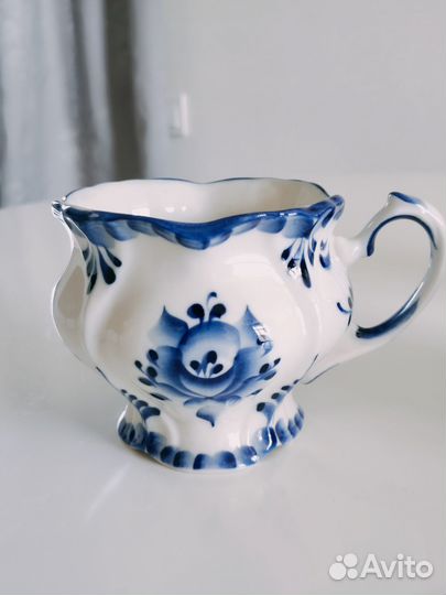 Чашки кружки чайные фарфор гжель