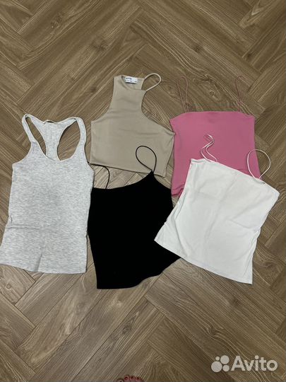Майки zara bershka топики