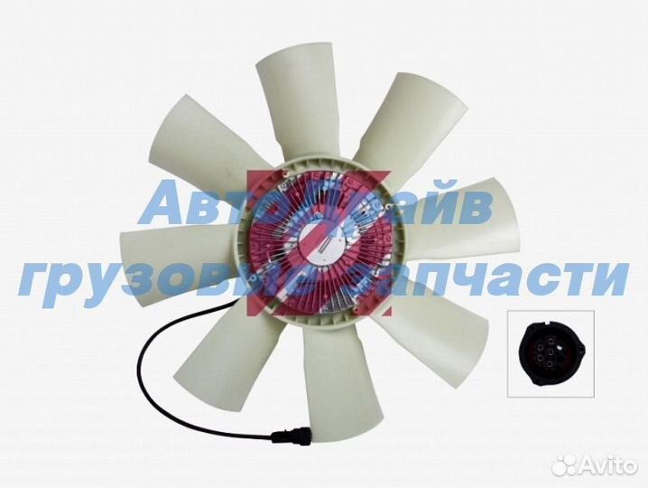 Вискомуфта для грузовиков Volvo FM с 1998 г (с кры