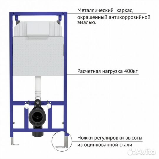 Инсталляция Berges Wasserhaus Novum 040213 для ун
