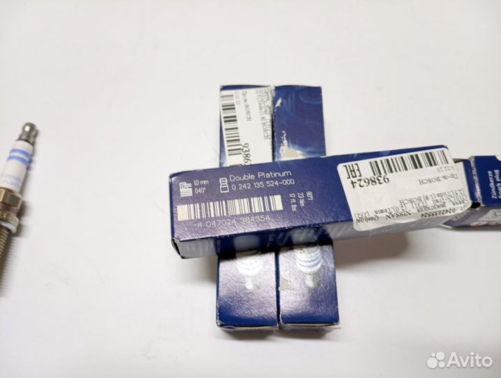 Комплект свечей Bosch для Qashqai/Fluence/Megane