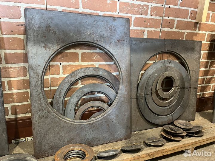 Плита чугунная под казан