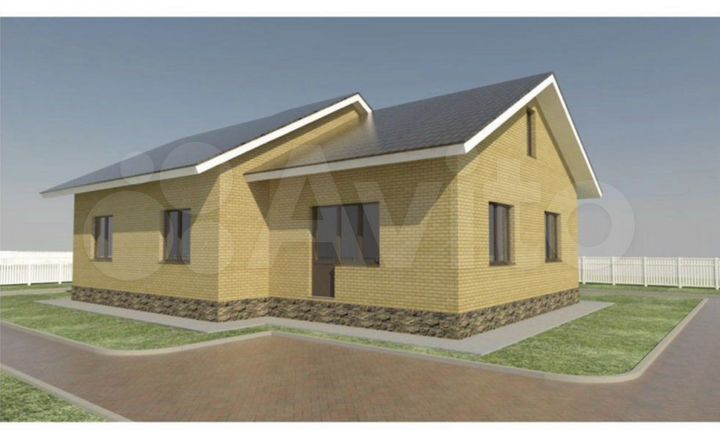 Дом 107 м² на участке 10 сот.