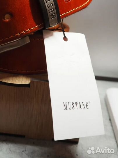 Ремень мужской Mustang Мустанг натуральная кожа