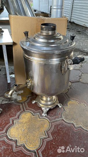 Самовар угольный СССР