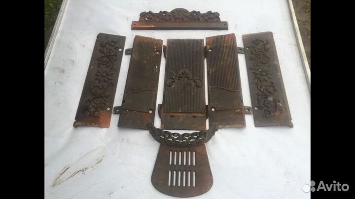 Камин, каминная топка составная