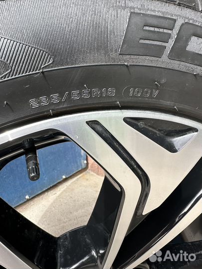 Диски летние с резиной r18 235 55 новые