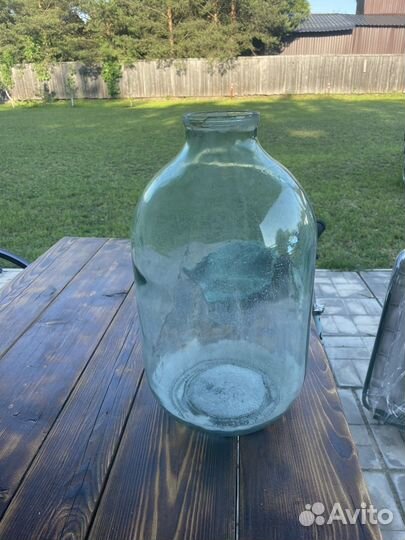 Банка стеклянная 10литров