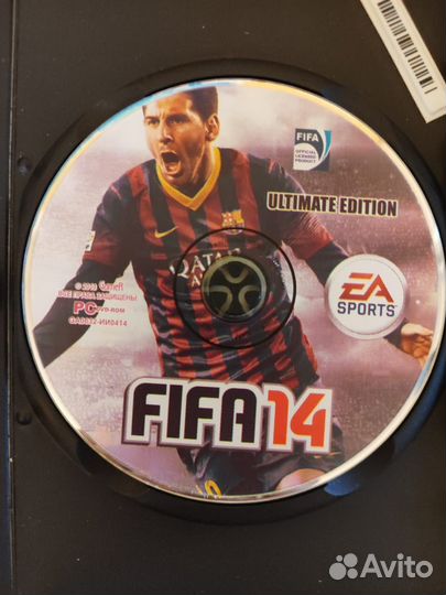 Fifa14 ultimate edition DVD