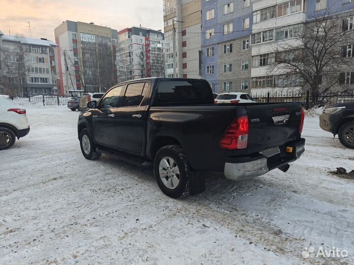 Toyota Hilux 2.4 МТ, 2019, 197 545 км