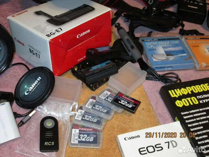 Комплект Canon EOS 7D продажа