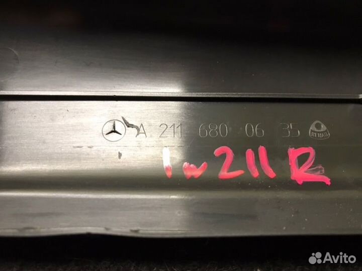 Накладка на порог Mercedes 211 W211 OM646.961 2002