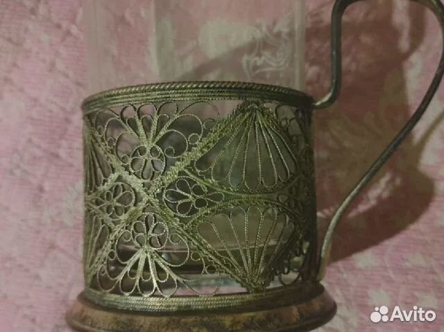 Подстаканники СССР скань