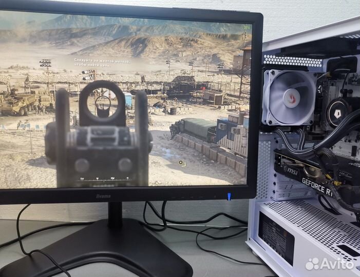 Компьютер для игр Ryzen 5600 + RTX 3070