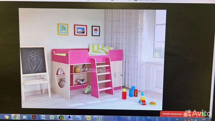 Кровать для девочки