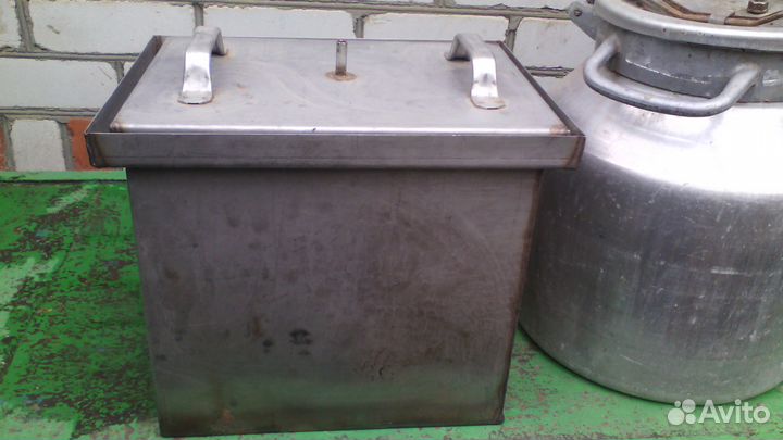 Коптильня из нержавейки горячего копчения