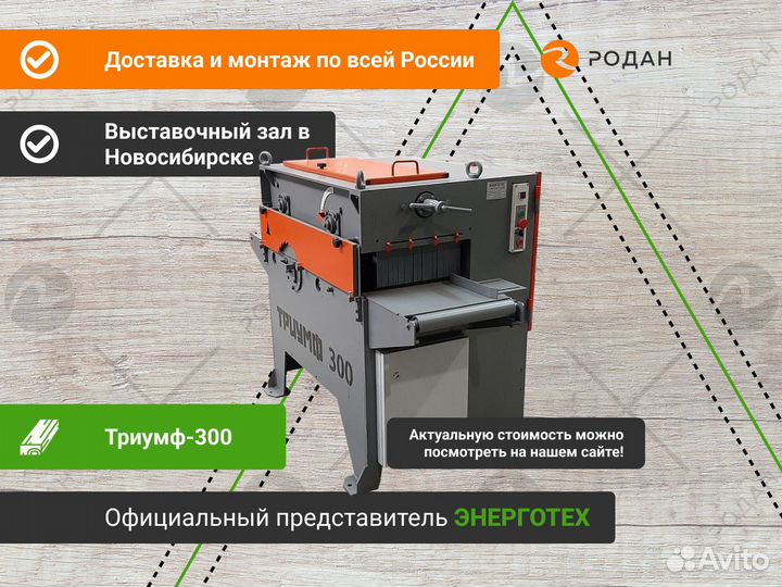 Станок дисковый многопильный Триумф-300