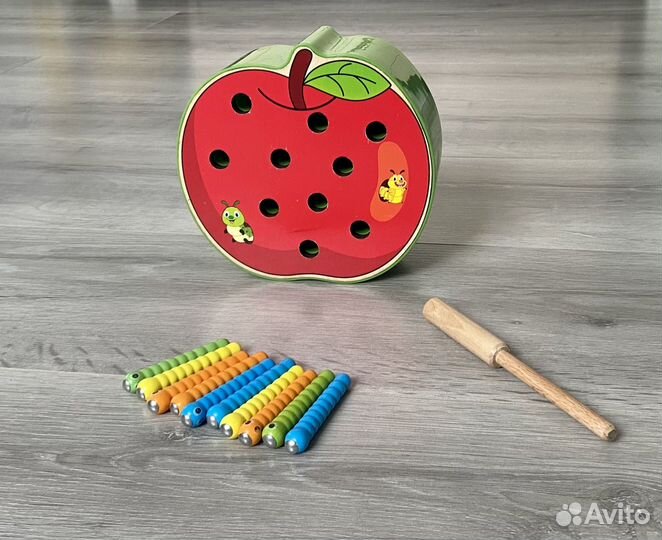 Магнитная рыбалка червячки