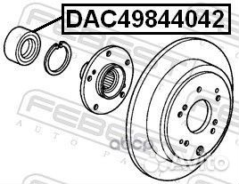 Подшипник ступичный Acura MDX YD1 01-06