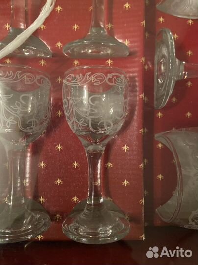 Набор из 12 предметов гусь-хрустальный