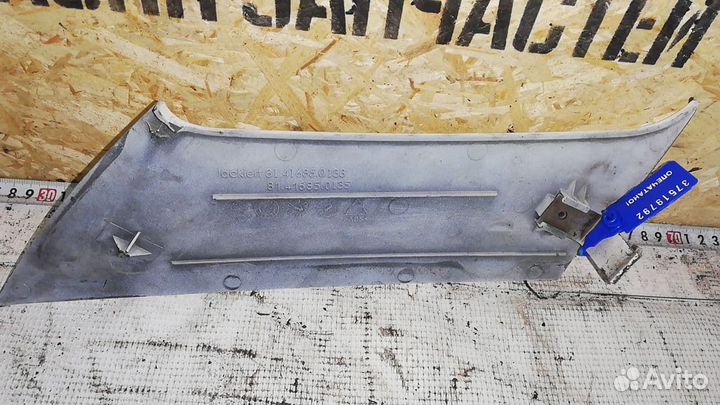 Накладка переднего бампера правая TGX MAN