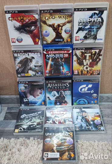 Лицензионные игры playstation 3