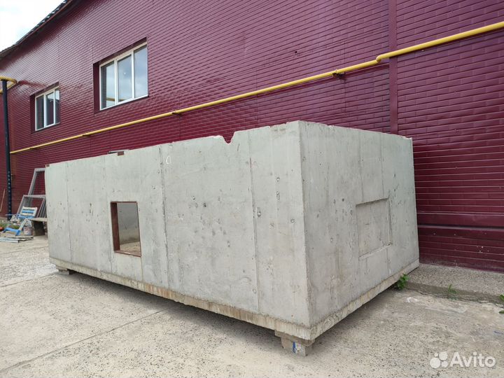 Бетонно-модульная конструкция