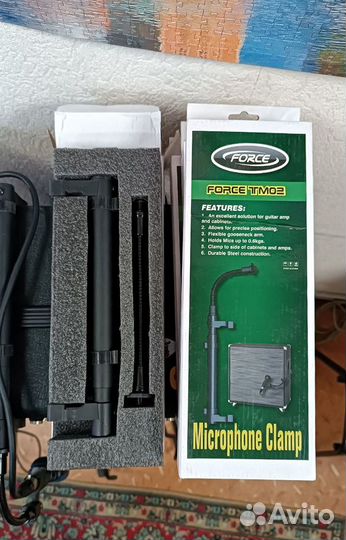 Стойка микр. на гитарные комбики Force TM-02