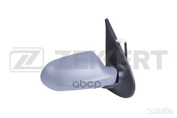 Зеркало в сборе правое / грунтованное / выпукло