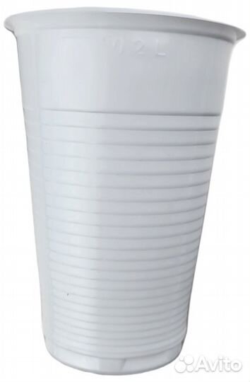 Пластиковые стаканы 200 мл цветные 100 шт