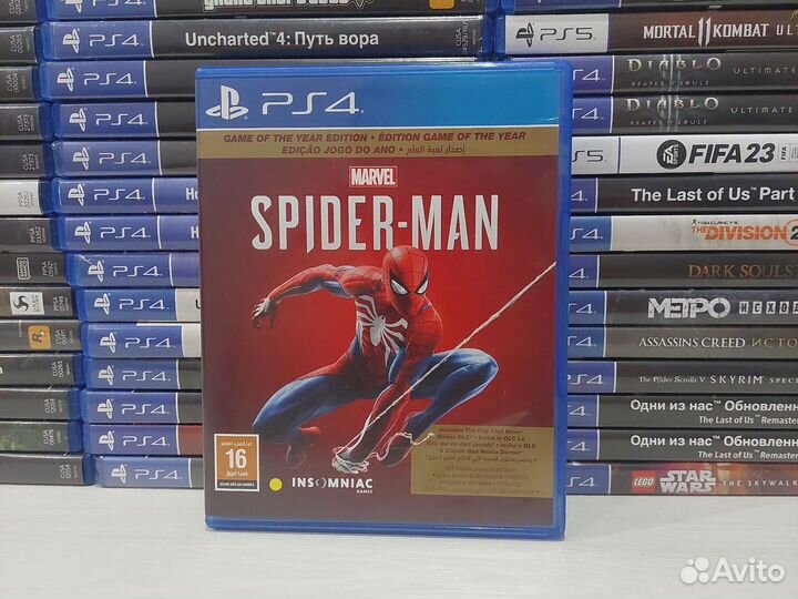 Человек-паук 2018 ps4