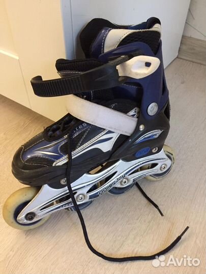 Ролики детские со светящимися колесами р31-34