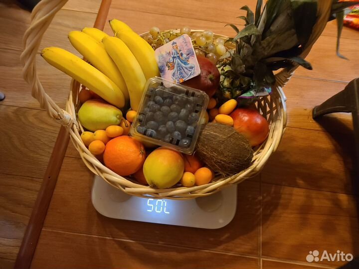 Корзина с фруктами