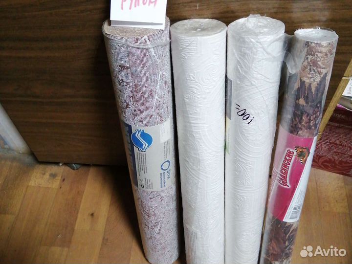 Рулоны обоев