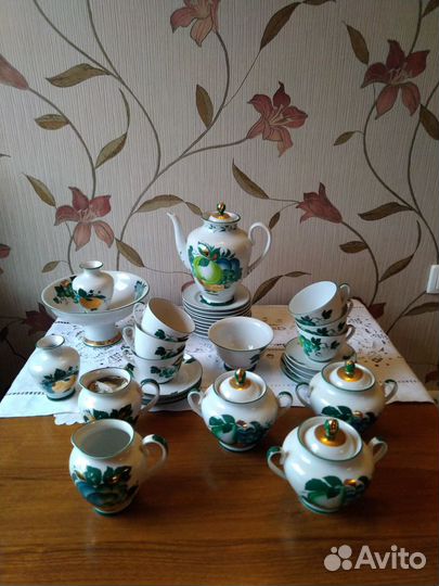 Шикарный чайный сервиз лфз новый