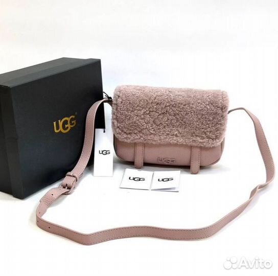 Сумка женская UGG с мехом