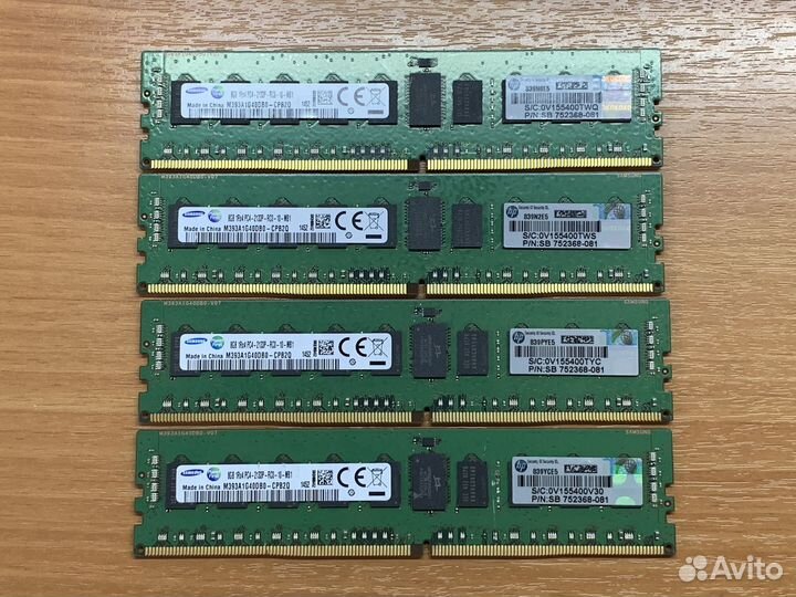 Серверная память 8GB DDR4 2133MHz ECC REG Samsung