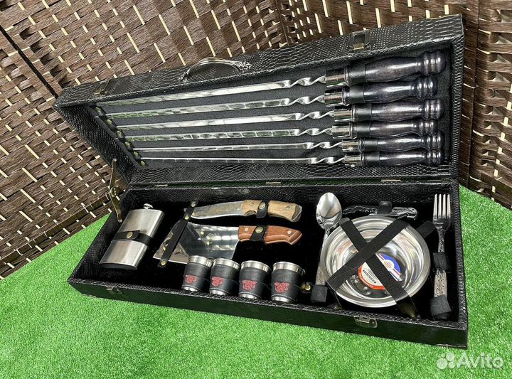 Шашлычный набор в кейсе