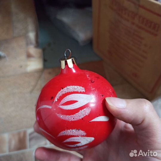 Елочные игрушки СССР