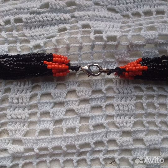 Чокер из бисера