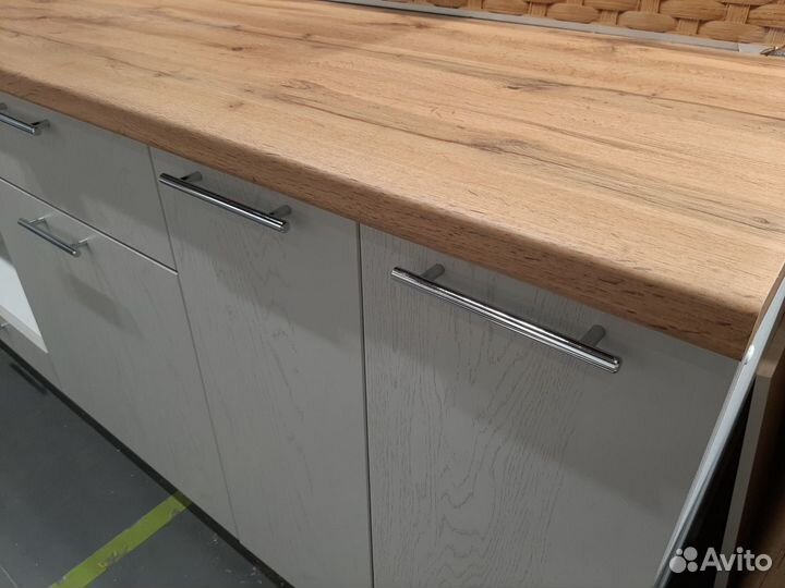 Кухонный гарнитур 2,2 м шалфей