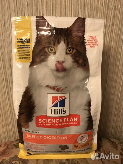 Сухой корм для кошек hills