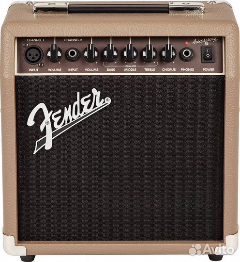 Комбоусилитель Fender Acoustasonic 15 Combo
