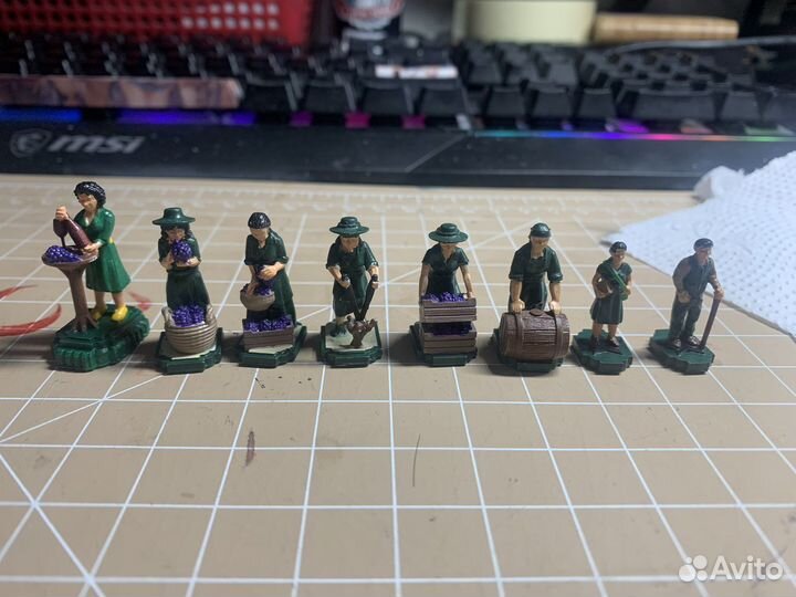 Комплект миниатюр для настольной игры Виноделие