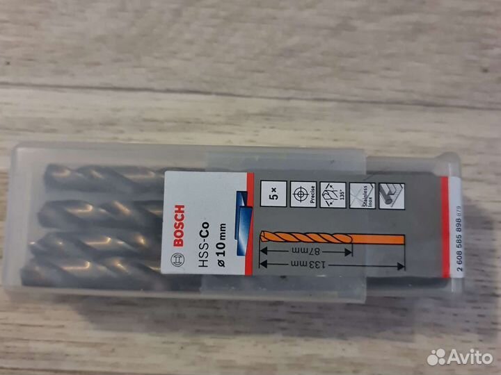 Продам сверла по металлу