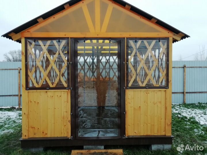 Установка мягких окон