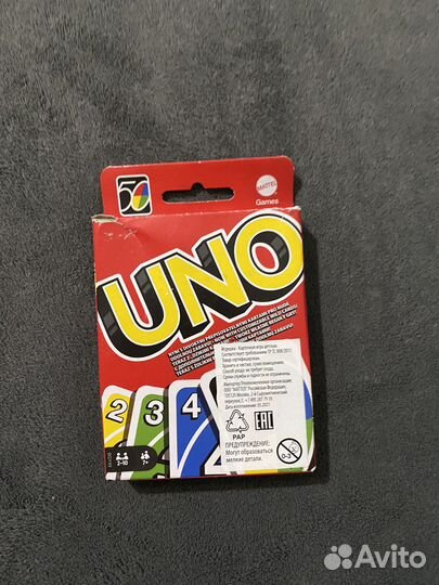 Uno настольная игра