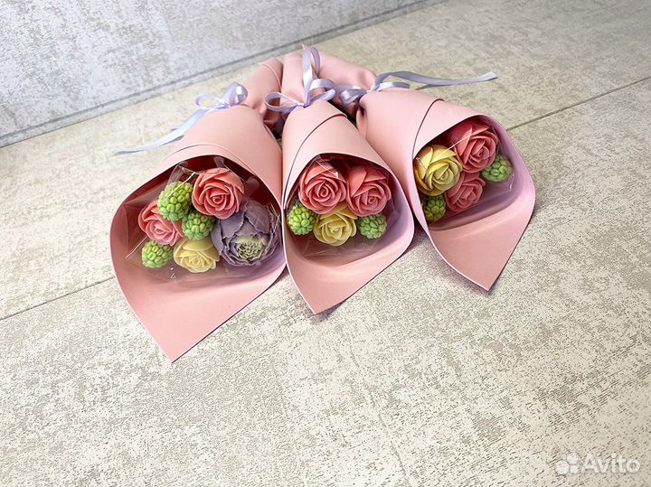 Букеты из шоколада, шоколадные цветы