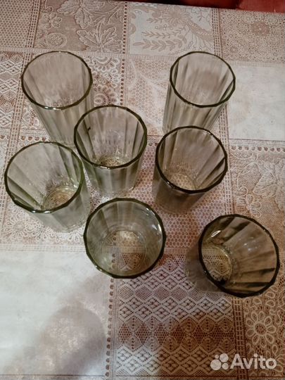 Стаканы граненые СССР